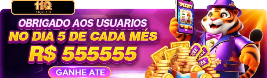 Promoções diárias com bônus de até R$320 no 11Q cassino
