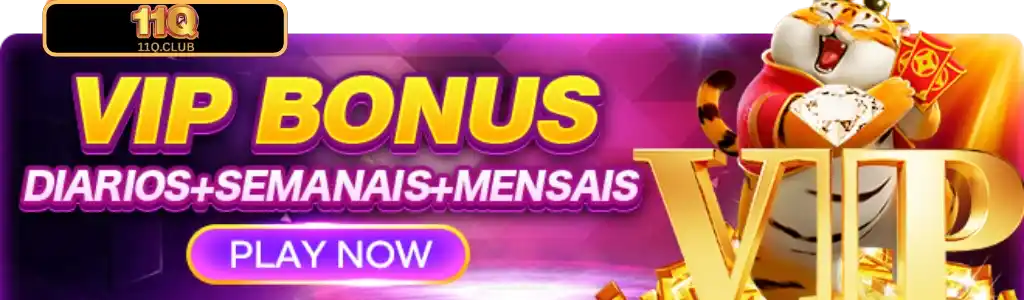 Cashback de 5% em todas as apostas feitas no 11Q cassino