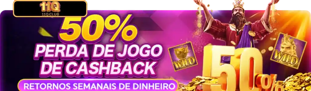 Bônus de 50% em perdas no 11Q app